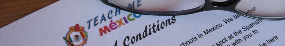 Teach Me Mexico Terms and Conditions