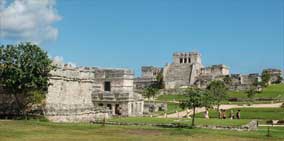 Explore the Tulum Ruins Near Playa del Carmen