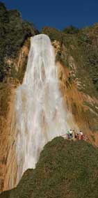 Chiflón Waterfall Near San Cristóbal, Chiapas